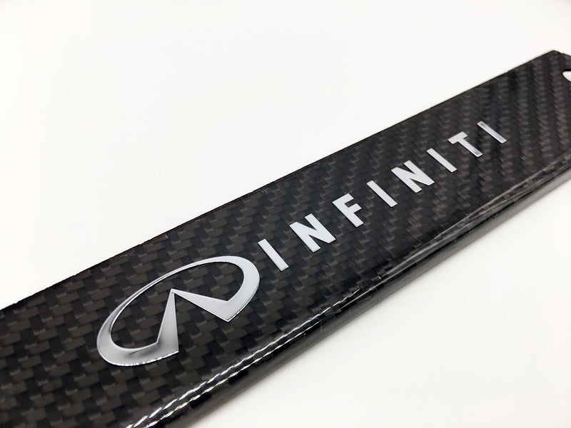 Deluxe Carbon fiber license plate frame