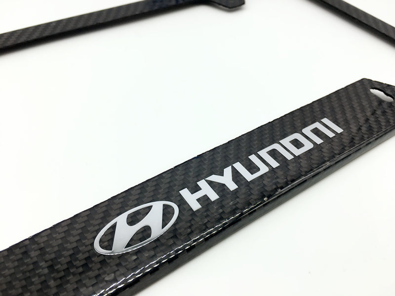 Deluxe Carbon fiber license plate frame