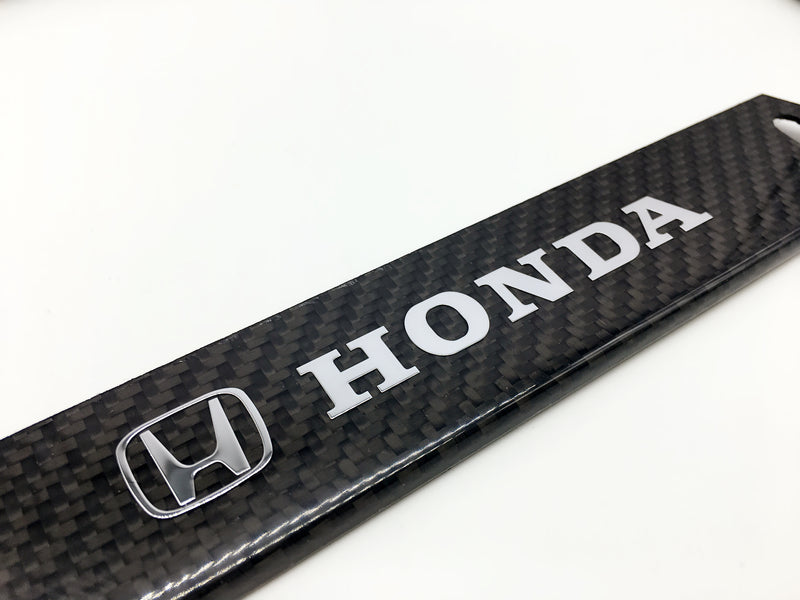 Deluxe Carbon fiber license plate frame