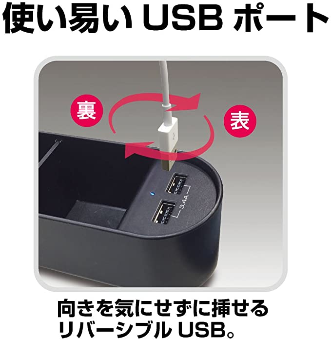 EC-195 Multi Pocket with USB Port